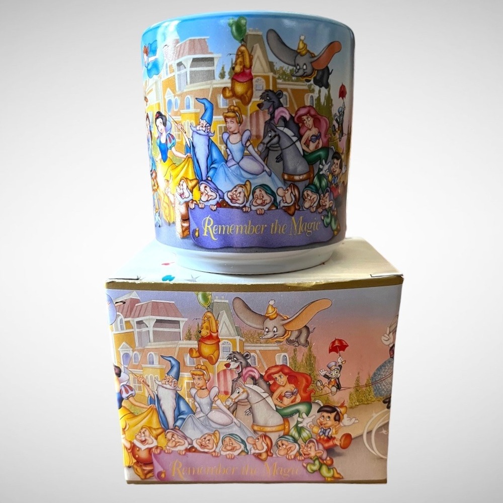 WALT DISNEY Vintage 25 Years‎ Celebration Collectors Mug New In Box